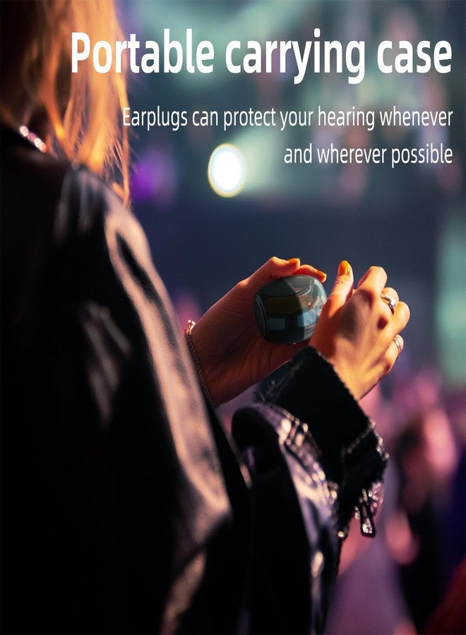 LYSIAN High-Fidelity Concert Ear Plugs – Reusable Musicians Earplugs for Noise Reduction. Perfect for Raves, Festivals, Drummer, DJs, Motorcycle. SNR 18dB 2 Pairs (L+S)–Clear Sound, Comfortable Fit. - Image 5